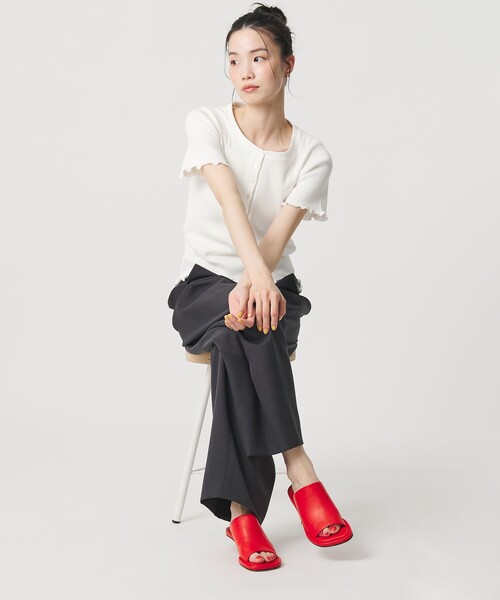 JVAM(ジェーヴィエーエム)の「<JVAM>DELIA ミュール サンダル(サンダル・レディース・ブラック/レッド・36/37/38)」の9枚目の写真
