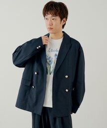 Kastane（カスタネ）の「【ユニセックス/一部店舗限定】BM ダブルジャケット（テーラードジャケット）」