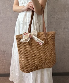 セール】ナイロンラフィアデイリーミニトートバッグ（トートバッグ