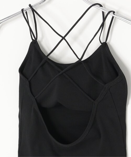 VENCEEXCHANGE（ヴァンスエクスチェンジ）の「ダブルクロスブラトップ（タンクトップ・レディース・ホワイト/ブラック・FREE）」の9枚目の写真