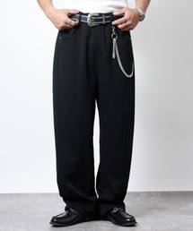 NYLAUS（ナイラス）の「【NYS】【ベルト/チェーン付き】2026新作 ワイドスウェットパンツ（スウェットパンツ）」