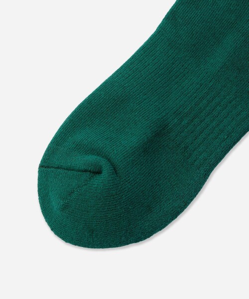 Saturdays NYC(サタデーズ ニューヨークシティ )の「Logo Socks(ソックス/靴下・メンズ・ブルー/グリーン/ダークブラウン・FREE)」の8枚目の写真