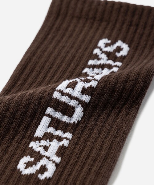 Saturdays NYC(サタデーズ ニューヨークシティ )の「Logo Socks(ソックス/靴下・メンズ・ブルー/グリーン/ダークブラウン・FREE)」の11枚目の写真