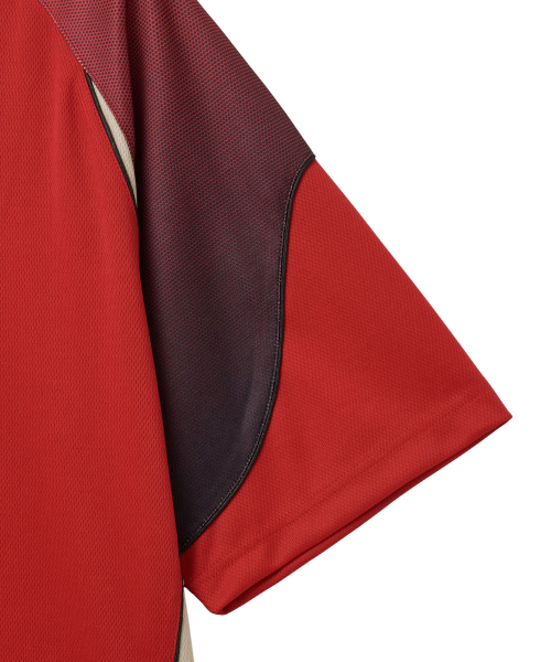 PHYPS MOTORCYCLE（フィップスモーターサイクル）の「Mesh Speed Track Short Sleeve Red（Tシャツ/カットソー・レディース・その他・SMALL/MEDIUM/LARGE/X-LARGE）」の4枚目の写真