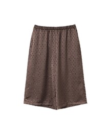 mizuiroind | mizuiro ind サテンジャカードキュロットパンツ(その他パンツ)