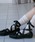 ROCKFISH WEATHERWEAR�i���b�N�t�B�b�V���E�F�U�[�E�F�A�j�́uBANDING BALLET FLAT�i�o���G�V���[�Y�j�v�b�u���b�N