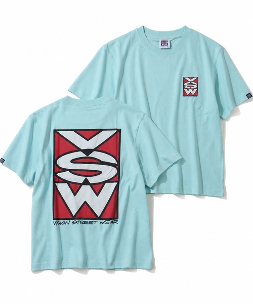 VISION STREET WEAR(ヴィジョンストリートウェア)の「【VISION STREET WEAR/ヴィジョンストリートウェア】50th Anniversary Project 半袖アートワークプリントTシャツ(Tシャツ/カットソー・メンズ・ホワイト系3/ブラック系2/ベージュ系1/ホワイト系1/ホワイト系2/ブラック系1/ブラック系3/サックスブルー系1/サックスブルー系2/ピンク系1・M/L/LL/FREE)」の8枚目の写真