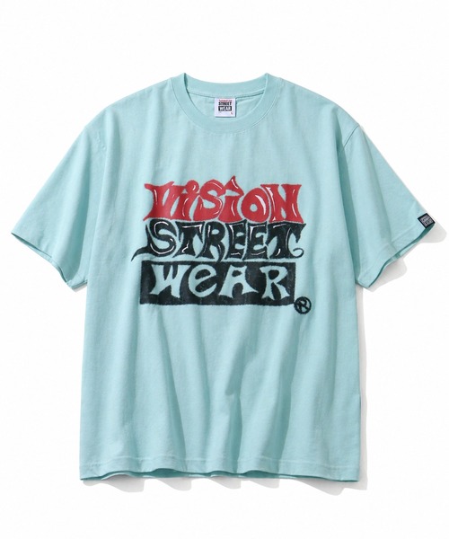 VISION STREET WEAR(ヴィジョンストリートウェア)の「【VISION STREET WEAR/ヴィジョンストリートウェア】50th Anniversary Project 半袖アートワークプリントTシャツ(Tシャツ/カットソー・メンズ・ホワイト系3/ブラック系2/ベージュ系1/ホワイト系1/ホワイト系2/ブラック系1/ブラック系3/サックスブルー系1/サックスブルー系2/ピンク系1・M/L/LL/FREE)」の9枚目の写真