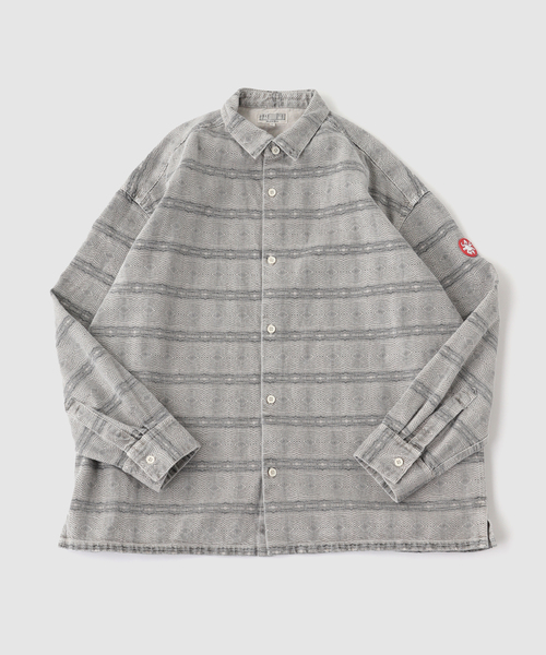 C.E / シーイー cavempt OVERDYE FK PATTERN SHIRT BEI