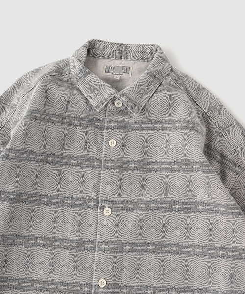 C.E（シーイー）の「C.E / シーイー cavempt OVERDYE FK PATTERN SHIRT BEI（シャツ/ブラウス・メンズ・ベージュ・MEDIUM/LARGE）」の4枚目の写真