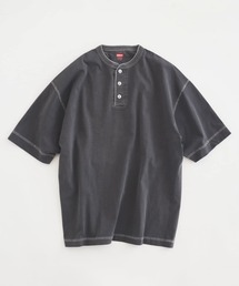 Healthknit / ヘルスニット 別注 ヘンリーネックTシャツ