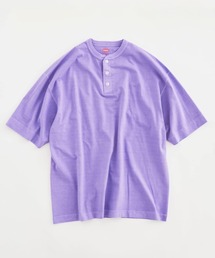 Healthknit / ヘルスニット 別注 ヘンリーネックTシャツ