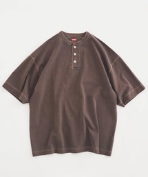 Healthknit / ヘルスニット 別注 ヘンリーネックTシャツ