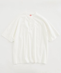 Healthknit / ヘルスニット 別注 ヘンリーネックTシャツ