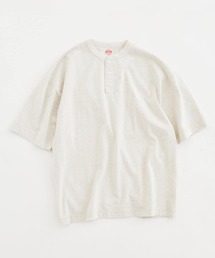Healthknit / ヘルスニット 別注 ヘンリーネックTシャツ
