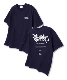 ザシリフ オーバーサイズ 半袖Tシャツ ネイビー