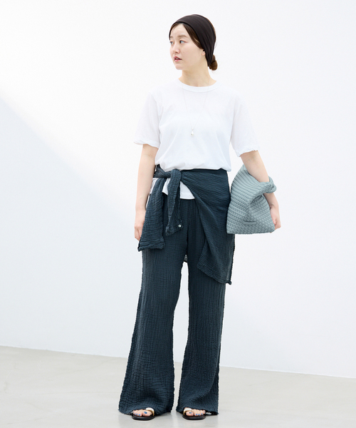 IENA（イエナ）の「NAGHEDI/ナゲディ 別注 St.Barths Medium Tote バッグ SN03013LD（トートバッグ・レディース・ベージュ/ブルー系その他・FREE）」の14枚目の写真