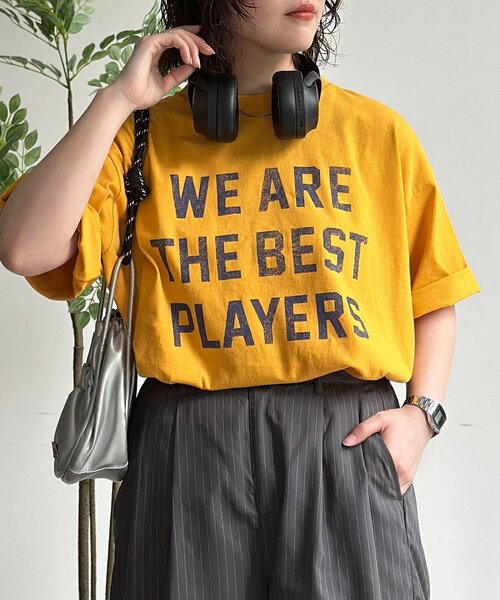 CPCM(シーピーシーエム)の「アソートロゴカラーT(Tシャツ/カットソー・メンズ・ネイビー/イエロー/ホワイト/ピンク・LARGE/MEDIUM)」の8枚目の写真