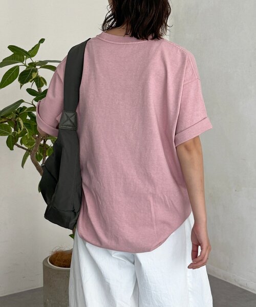 CPCM(シーピーシーエム)の「アソートロゴカラーT(Tシャツ/カットソー・メンズ・ネイビー/イエロー/ホワイト/ピンク・LARGE/MEDIUM)」の18枚目の写真