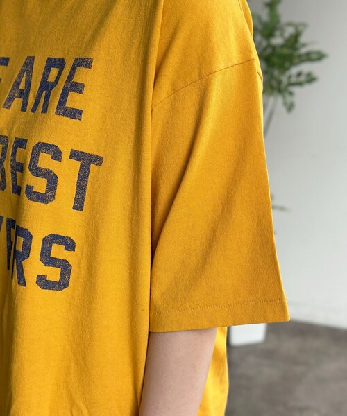 CPCM(シーピーシーエム)の「アソートロゴカラーT(Tシャツ/カットソー・メンズ・ネイビー/イエロー/ホワイト/ピンク/ブラウン・LARGE/MEDIUM)」の22枚目の写真