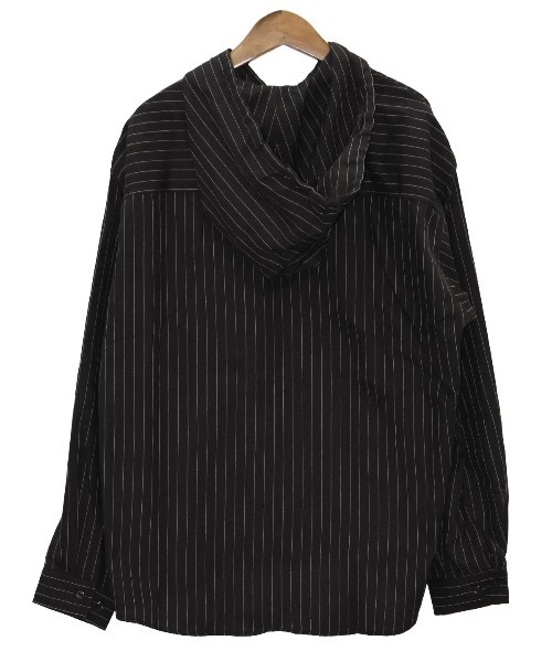 LUXSTYLE(ラグスタイル)の「先染め長袖フード付きシャツ(シャツ/ブラウス・メンズ・ストライプ/チェック・M/L)」の19枚目の写真