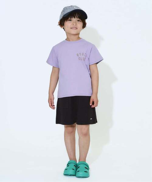 b・ROOM(ビールーム)の「【ともパン】【防汚・UV・接触冷感】ベイカーポケット4分丈パンツ【子供服】【キッズ】【男の子】【女の子】(その他パンツ・キッズ・ライトカーキ/ネイビー/オレンジ/トップグレー/ブラック/ライトベージュ・110cm/150cm/100cm/120cm/130cm/140cm/90cm)」の20枚目の写真