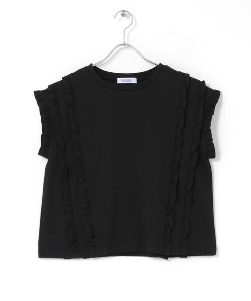 URBAN RESEARCH Sonny Label（アーバンリサーチサニーレーベル）の「ミニフリルフレンチTシャツ（Tシャツ/カットソー・レディース・ブラック/オフホワイト/ネイビー・FREE）」の21枚目の写真