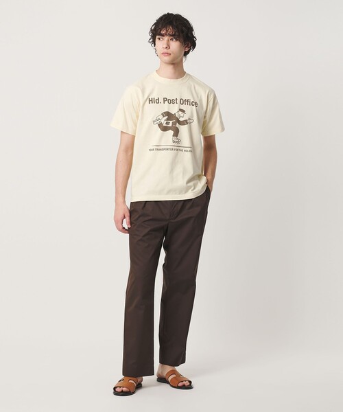 HOLIDAY BOILEAU(ホリディボワロ)の「【別注】<HOLIDAY BOILEAU>ポストオフィス プリント Tシャツ(Tシャツ/カットソー・メンズ・オフホワイト・L/M/XL)」の3枚目の写真