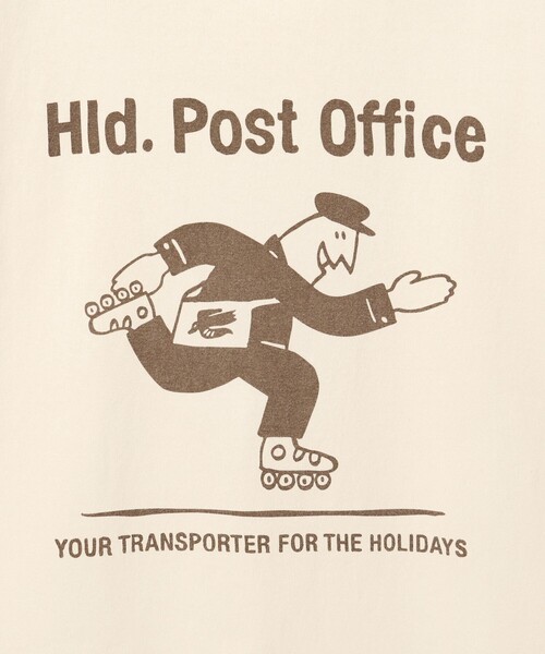 HOLIDAY BOILEAU(ホリディボワロ)の「【別注】<HOLIDAY BOILEAU>ポストオフィス プリント Tシャツ(Tシャツ/カットソー・メンズ・オフホワイト・L/M/XL)」の11枚目の写真
