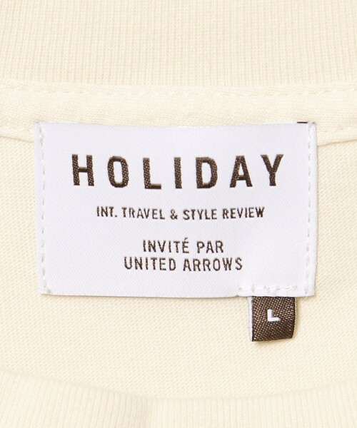 HOLIDAY BOILEAU(ホリディボワロ)の「【別注】<HOLIDAY BOILEAU>ポストオフィス プリント Tシャツ(Tシャツ/カットソー・メンズ・オフホワイト・L/M/XL)」の12枚目の写真