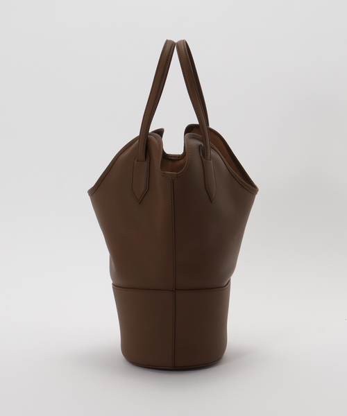 J&M Davidson（ジェイアンドエムデヴィッドソン）の「J&M DAVIDSON/J&M デヴィッドソン RAY BUCKET S バッグ（ハンドバッグ・レディース・ベージュ・FREE）」の3枚目の写真