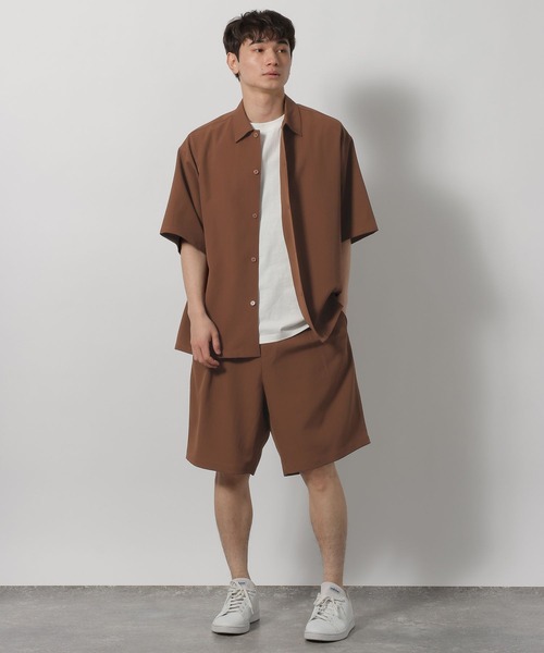 LAKOLE(ラコレ)の「楊柳ジャガードショーツ / 648305(その他パンツ・メンズ・ブラック/ブラウン系その他/カーキ/サンドグレー・MEDIUM/LARGE)」の17枚目の写真