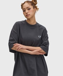 FRED PERRY(�t���b�h�y���[)��Oversized T-Shirt�^�I�[�o�[�T�C�YT�V���c(T�V���c/�J�b�g�\�[)