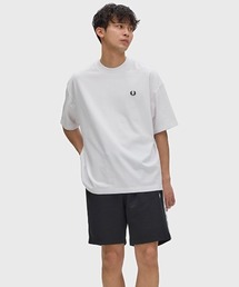 FRED PERRY(�t���b�h�y���[)��Oversized T-Shirt�^�I�[�o�[�T�C�YT�V���c(T�V���c/�J�b�g�\�[)
