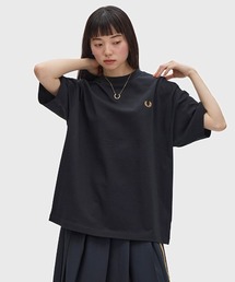 FRED PERRY(�t���b�h�y���[)��Oversized T-Shirt�^�I�[�o�[�T�C�YT�V���c(T�V���c/�J�b�g�\�[)