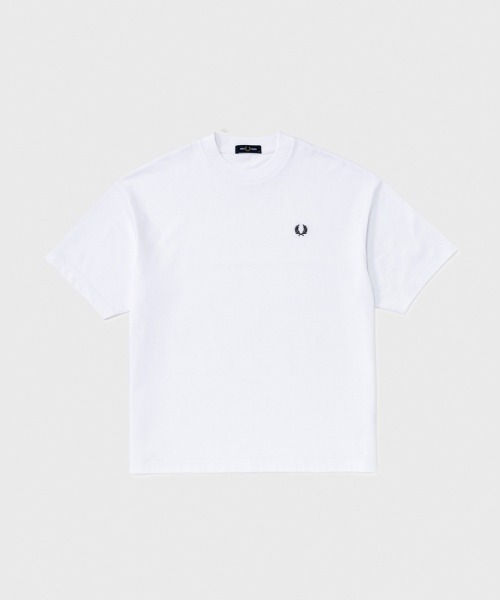 FRED PERRY(フレッドペリー)の「Oversized T-Shirt/オーバーサイズTシャツ(Tシャツ/カットソー・メンズ・グレー/ホワイト/ブラック・M/S/XS/L)」の11枚目の写真