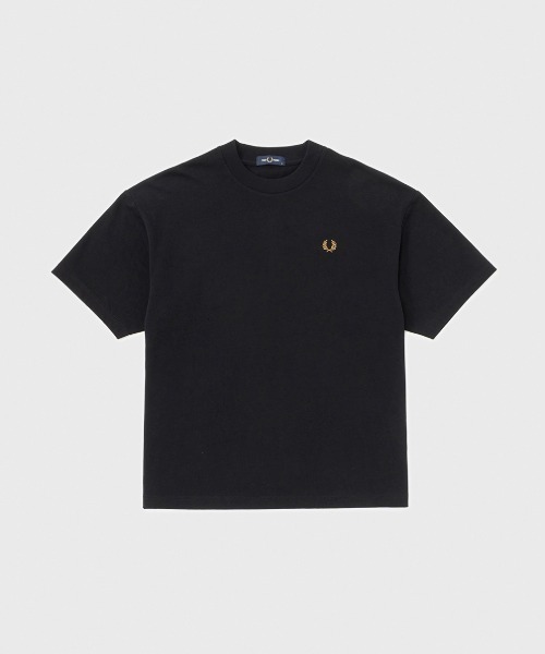 FRED PERRY(フレッドペリー)の「Oversized T-Shirt/オーバーサイズTシャツ(Tシャツ/カットソー・メンズ・グレー/ホワイト/ブラック・M/S/XS/L)」の22枚目の写真