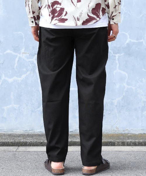 LUXSTYLE(ラグスタイル)の「麻混ワイドシェフパンツ(その他パンツ・メンズ・ホワイト/ブラック/ネイビー/ベージュ・XL/L/M)」の15枚目の写真