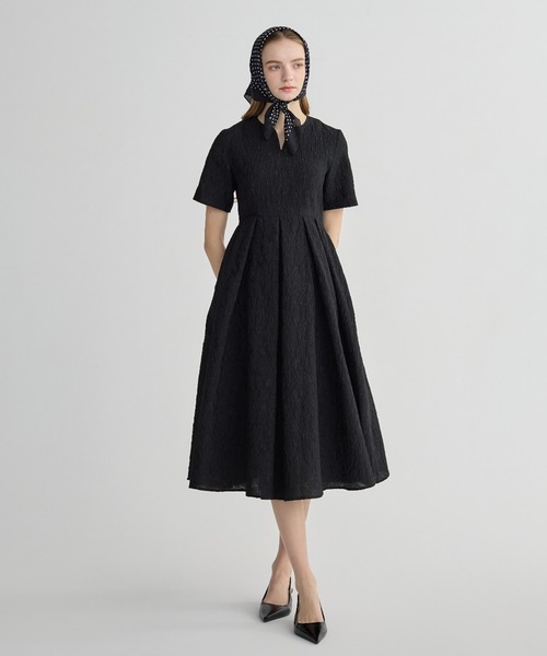 【新品】PHEA JACQUARD KEY NECK DRESS PHEA JACQUARD KEY NECK DRESS（ワンピース）｜BIRTHDAY BASH