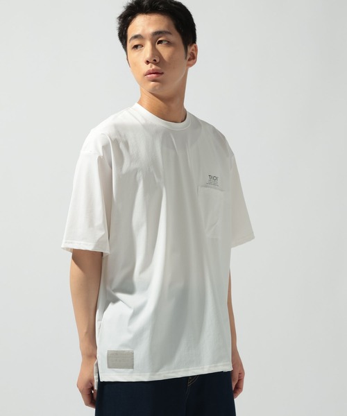 TAION(タイオン)の「【TAION(タイオン)】別注FUNCTION POCKET T-SHIRT(Tシャツ/カットソー・メンズ・ブラック/ホワイト/チャコール・MEDIUM/LARGE)」の6枚目の写真