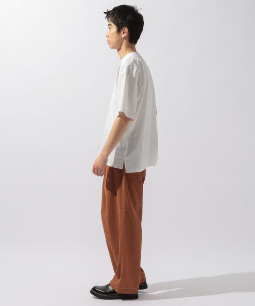 TAION(タイオン)の「【TAION(タイオン)】別注FUNCTION POCKET T-SHIRT(Tシャツ/カットソー・メンズ・ブラック/ホワイト/チャコール・MEDIUM/LARGE)」の8枚目の写真