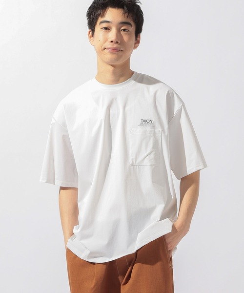 TAION(タイオン)の「【TAION(タイオン)】別注FUNCTION POCKET T-SHIRT(Tシャツ/カットソー・メンズ・ブラック/ホワイト/チャコール・MEDIUM/LARGE)」の9枚目の写真