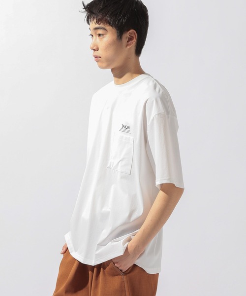 TAION(タイオン)の「【TAION(タイオン)】別注FUNCTION POCKET T-SHIRT(Tシャツ/カットソー・メンズ・ブラック/ホワイト/チャコール・MEDIUM/LARGE)」の10枚目の写真