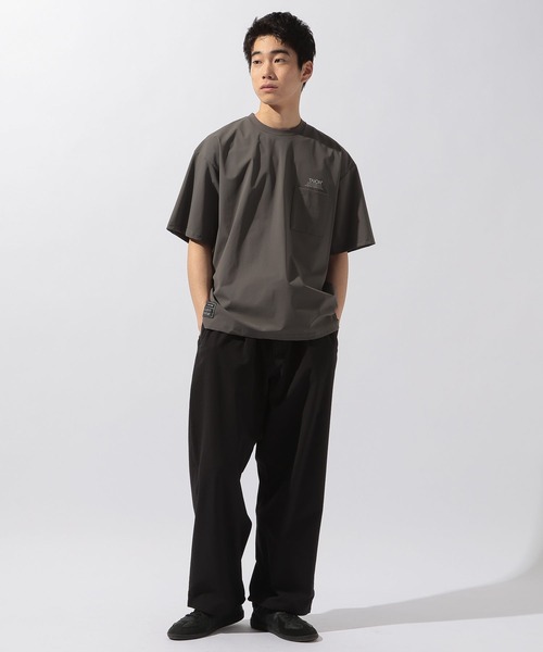 TAION(タイオン)の「【TAION(タイオン)】別注FUNCTION POCKET T-SHIRT(Tシャツ/カットソー・メンズ・ブラック/ホワイト/チャコール・MEDIUM/LARGE)」の11枚目の写真