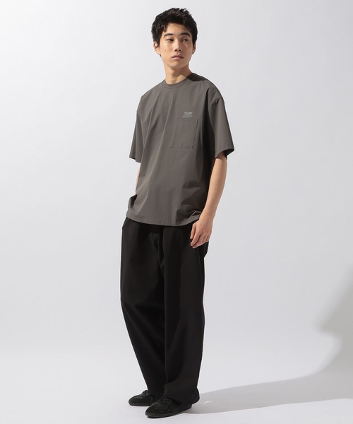 TAION(タイオン)の「【TAION(タイオン)】別注FUNCTION POCKET T-SHIRT(Tシャツ/カットソー・メンズ・ブラック/ホワイト/チャコール・MEDIUM/LARGE)」の12枚目の写真
