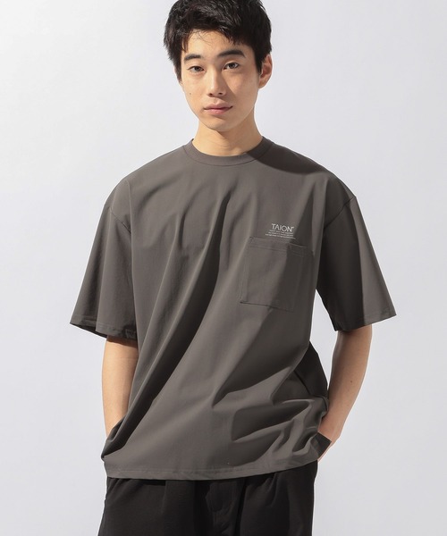 TAION(タイオン)の「【TAION(タイオン)】別注FUNCTION POCKET T-SHIRT(Tシャツ/カットソー・メンズ・ブラック/ホワイト/チャコール・MEDIUM/LARGE)」の13枚目の写真