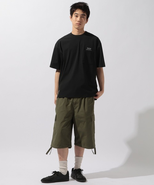 TAION(タイオン)の「【TAION(タイオン)】別注FUNCTION POCKET T-SHIRT(Tシャツ/カットソー・メンズ・ブラック/ホワイト/チャコール・MEDIUM/LARGE)」の17枚目の写真