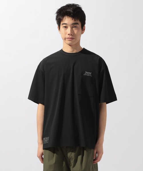 TAION(タイオン)の「【TAION(タイオン)】別注FUNCTION POCKET T-SHIRT(Tシャツ/カットソー・メンズ・ブラック/ホワイト/チャコール・MEDIUM/LARGE)」の21枚目の写真