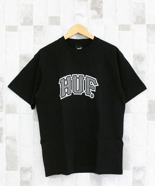 HUF(ハフ)の「クラシックアーチ 半袖Tシャツ CLASSIC ARCH SS TEE(Tシャツ/カットソー・メンズ・ブラック/ホワイト・M/L/XL)」の7枚目の写真