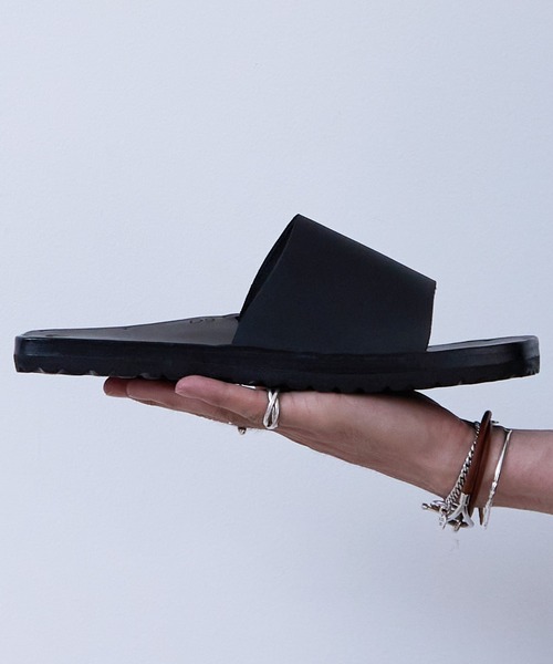 JUTTA NEUMANN（ユッタ ヌーマン）の「JUTTA NEUMANN NEW YORK SIMONE SQUARE (JND5310211)（サンダル・メンズ・ブラック・10/9/8）」の6枚目の写真